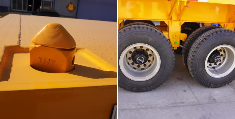 2 Axle Flatbed Trailer