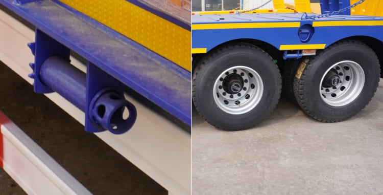 3 Axle Low Bed Truck