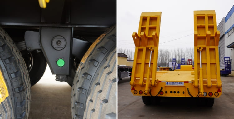 4 Axle Low Loader Trailer