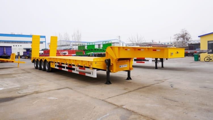 4 Axle Low Loader Trailer Manufacturers for Sale in Burundi