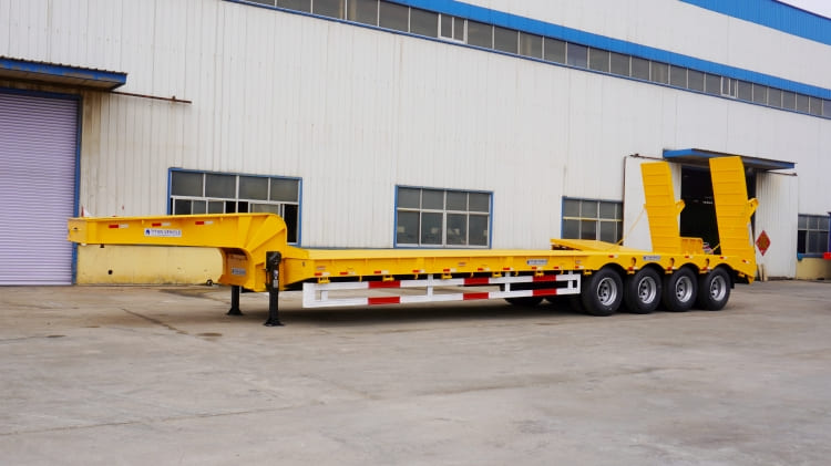 4 Axle Low Loader Trailer Manufacturers for Sale in Burundi