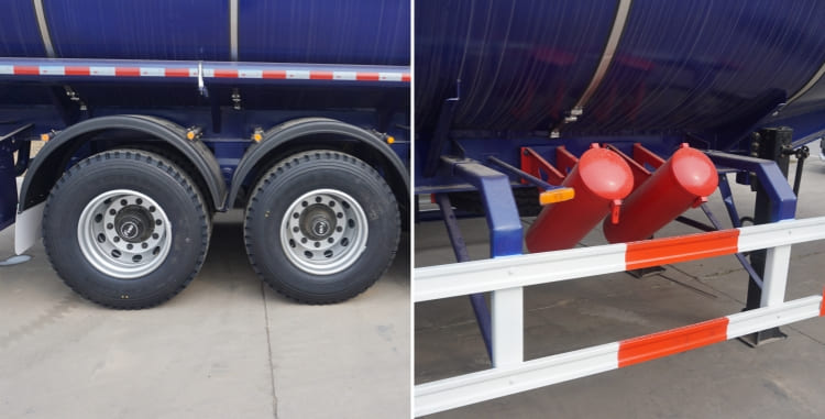 3 Axle 50000L Petrol Tanker for Sale in Burundi