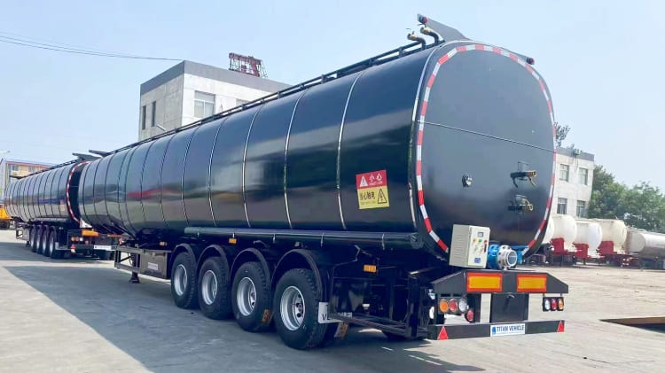 4 Axle Stainless Steel Tanker | Semi Tanker Trailer Manufacturers in Burundi