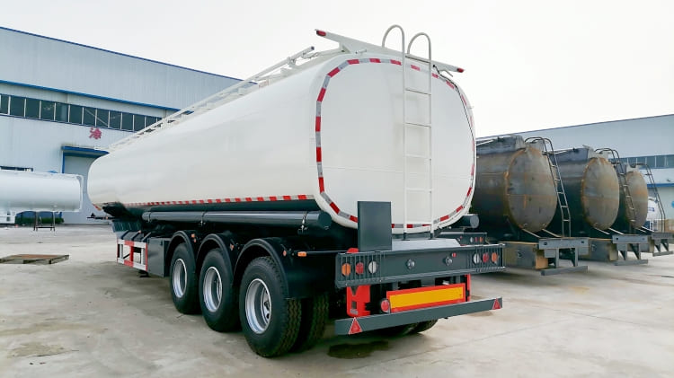 45000L Fuel Tanker Trailers for Sale in Burundi