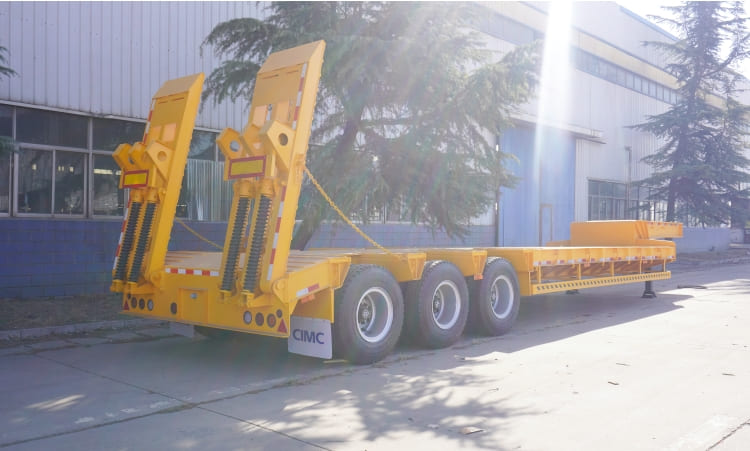 CIMC Trailer Low Loader Trailer for Sale in Burundi