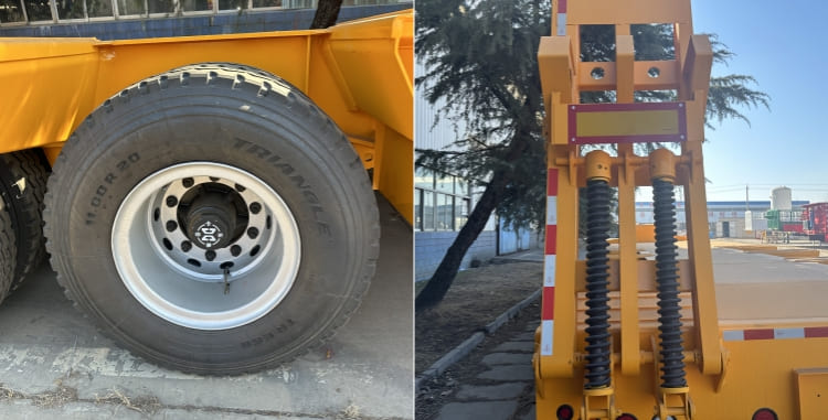 CIMC Trailer Low Loader Trailer for Sale in Burundi