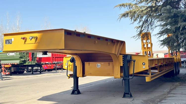 CIMC Trailer Low Loader Trailer for Sale in Burundi