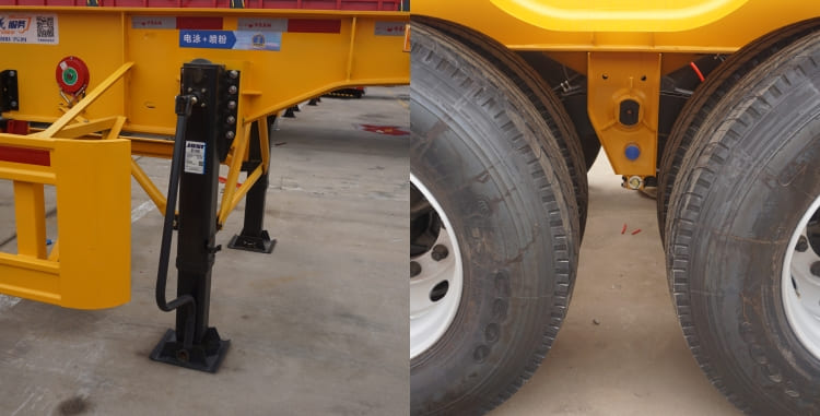 CIMC Vehicles Shipping Container Chassis for Sale in Burundi