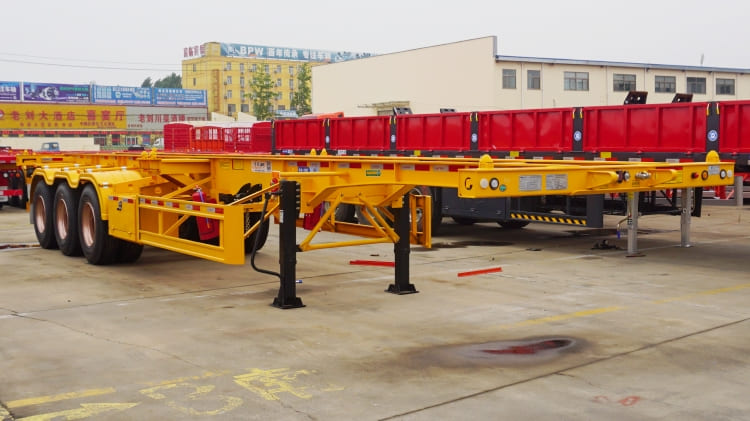 CIMC Vehicles Shipping Container Chassis for Sale in Burundi