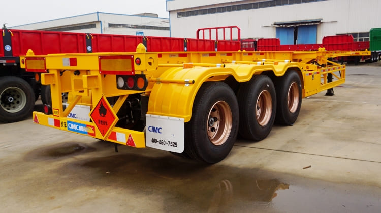 CIMC Vehicles Shipping Container Chassis for Sale in Burundi