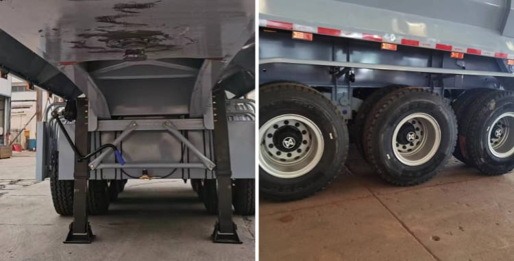 Cimc Group Dump Trailer for Sale in Burundi