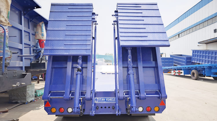 New Tri Axle Lowbed Trailer Price in Burundi