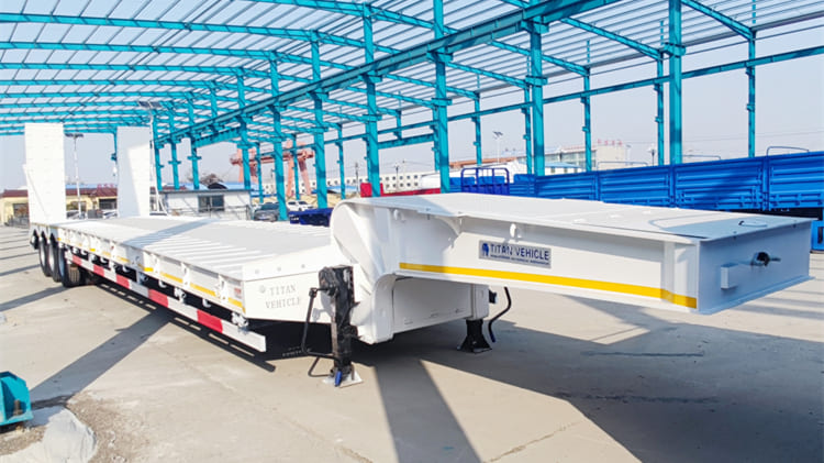 80 Tons Low Loader Trailer for Sale in Burundi