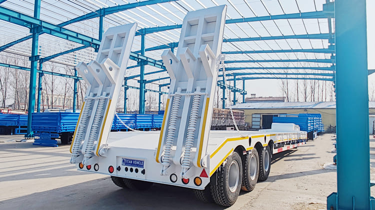 80 Tons Low Loader Trailer for Sale in Burundi