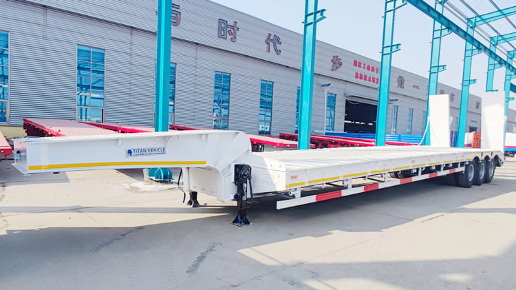 80 Tons Low Loader Trailer for Sale in Burundi