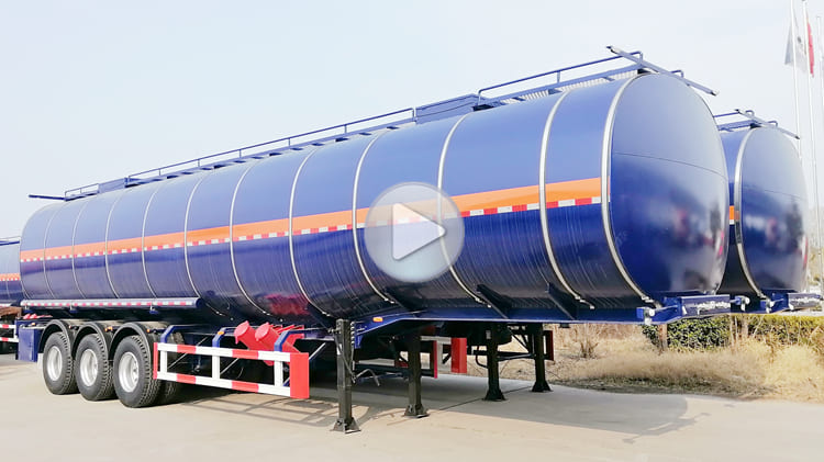 New and Used Stainless Fuel Tanker Trailer for Sale in Burundi 