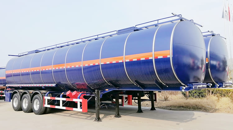 New and Used Stainless Fuel Tanker Trailer for Sale in Burundi