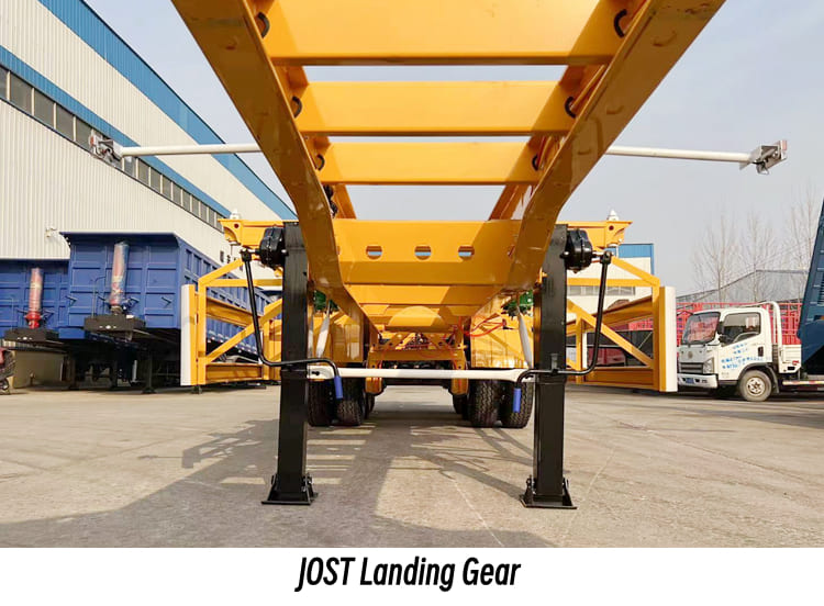 3 Axle 40 Ft Container Trailer for Sale in Burundi Bujumbura