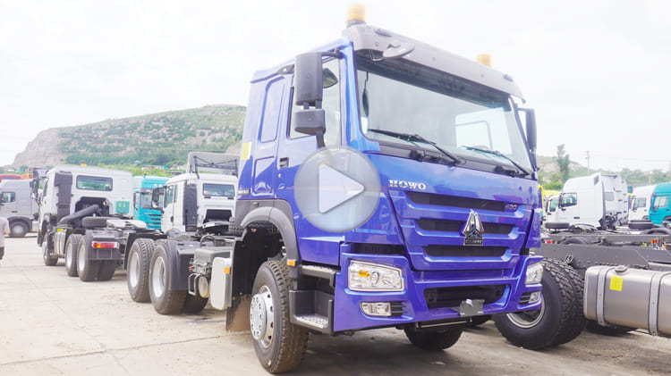 Sinotruk Howo 6x4 Tractor Truck 430 for Sale in Burundi