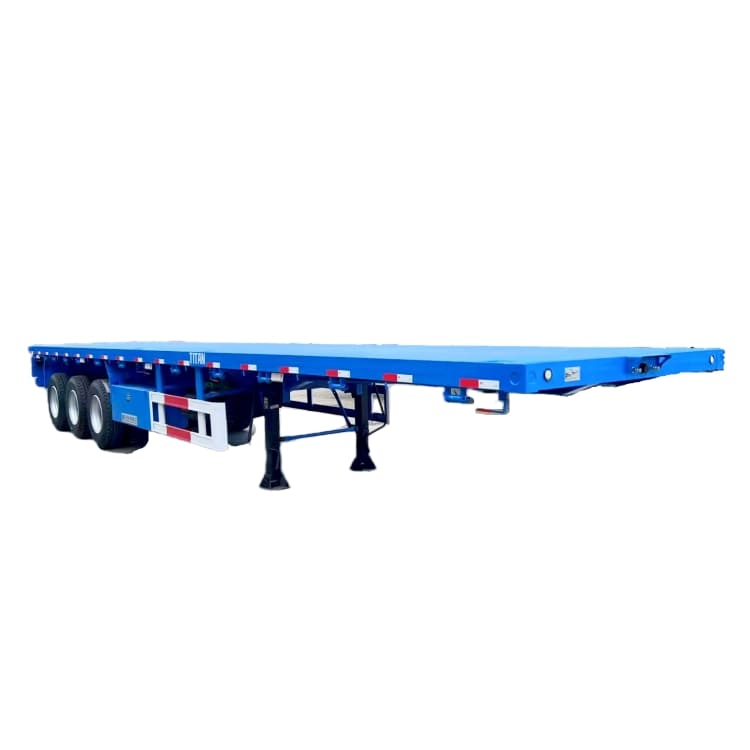 3 Axle Flatbed Semi Trailer