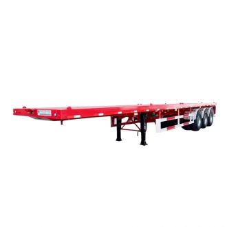 3 Axle 40 Foot Semi Trailer Flat Bed