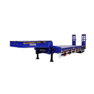 3 Axle Low Bed Truck Trailer