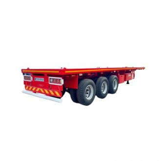 3 Axle 40Ft Flatbed Trailer 